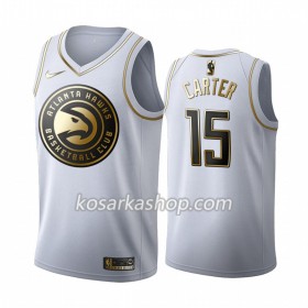 Dres Atlanta Hawks Vince Carter 15 Nike 2019-20 Bijela Golden Edition Swingman